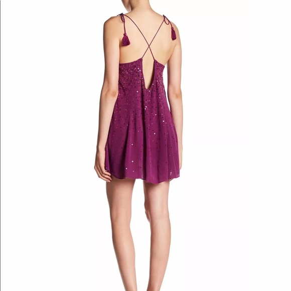NWT Free People Just Watch Me Slip Sequin Dress - Picture 4 of 8